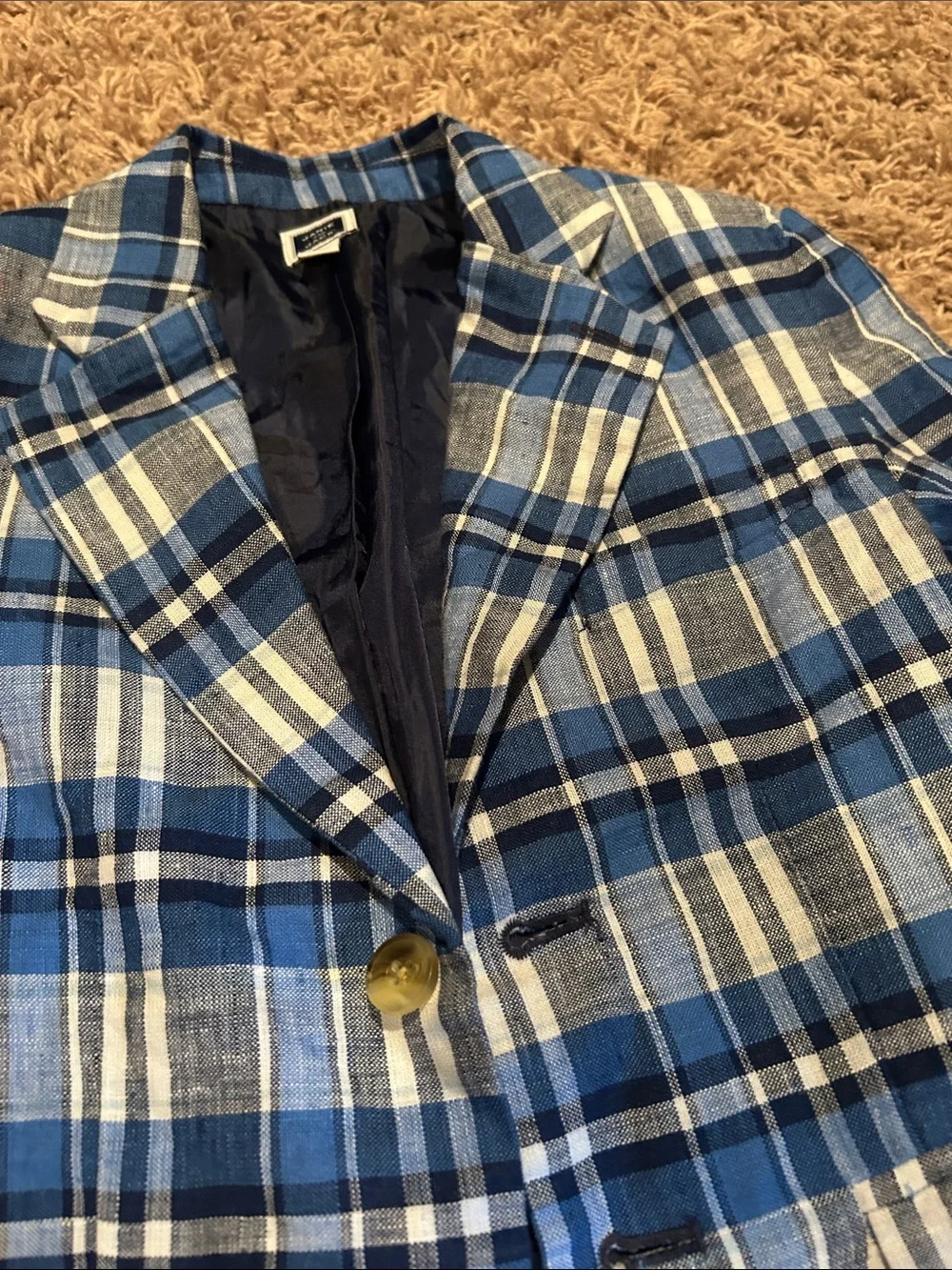 Blue Janie and Jack Boys Blazer Jacket